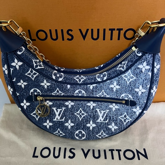 Louis Vuitton Loop Blue Denim Monogram - Picture 2 of 10